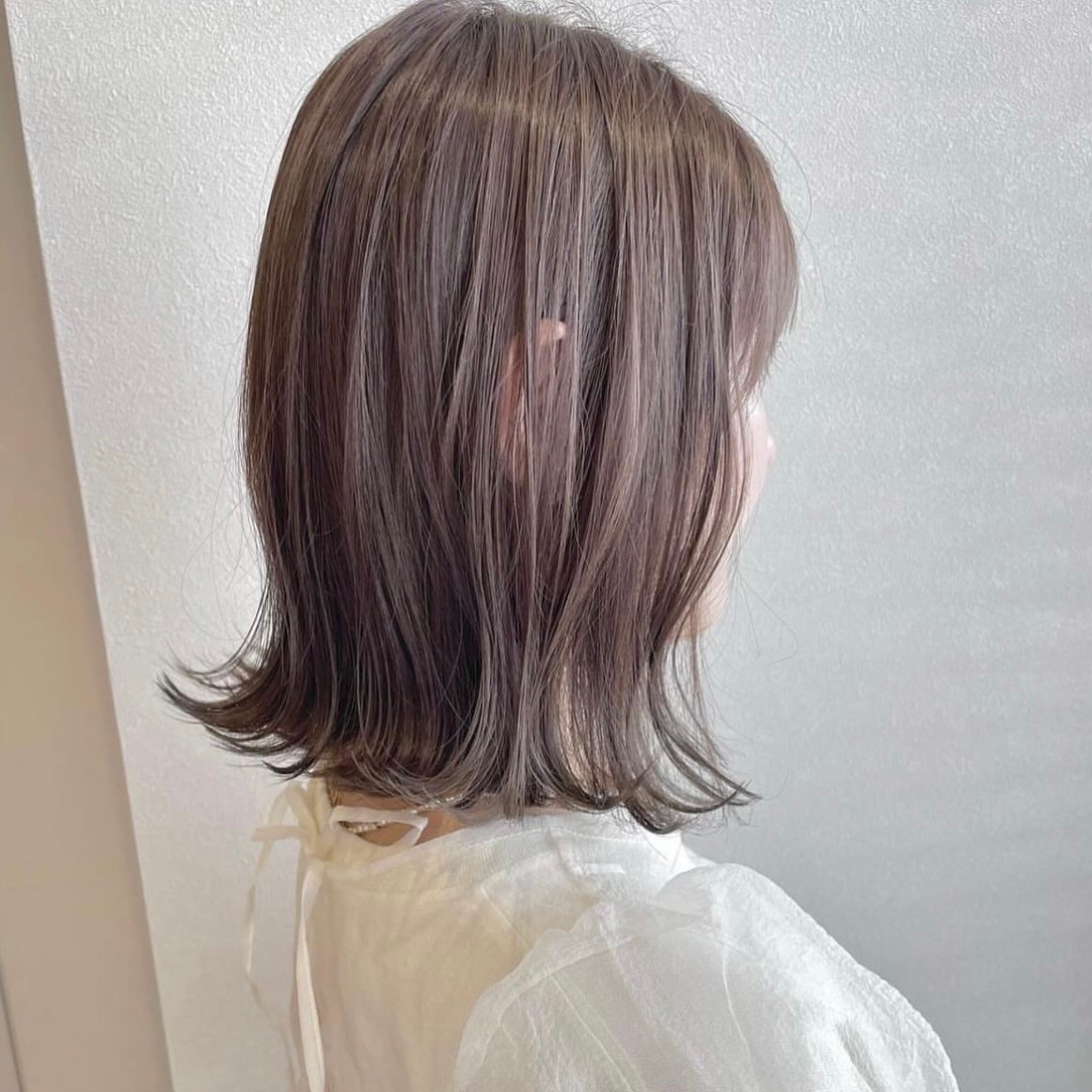 ヘアスタイル ミルクティー ボブ